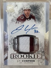 2017-18 The Cup #154 J.T. Compher RC PATCH AUTO ROOKIE /249 DETROIT RED WINGS