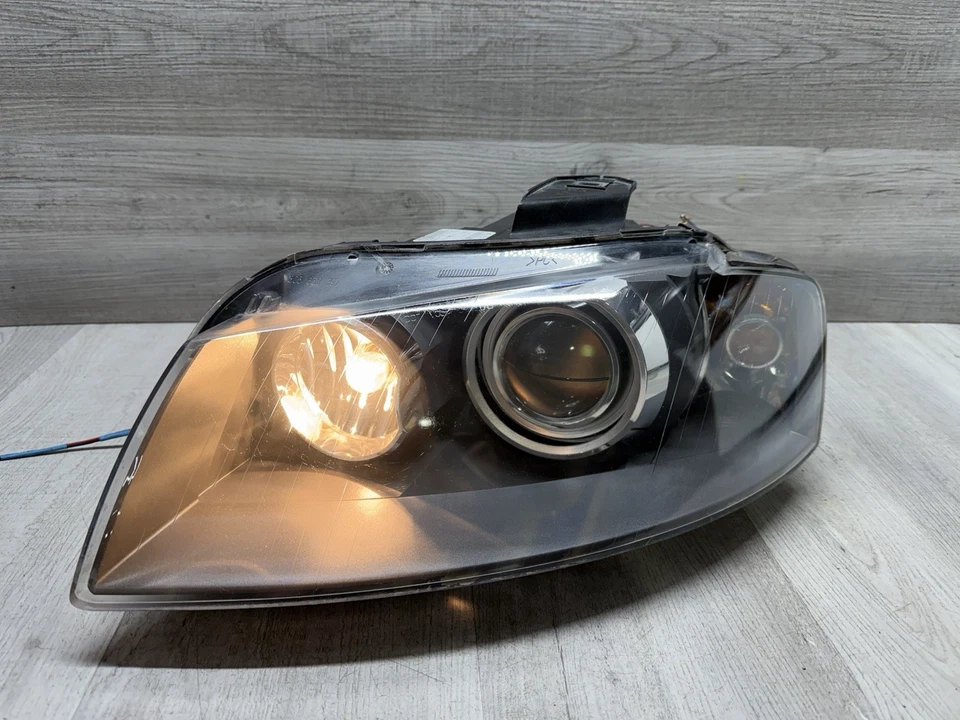 Faro delantero de xenón HID para Audi A3 2007-2008 con conductor adaptable LH OEM ((L7)) Foto 3 de 4