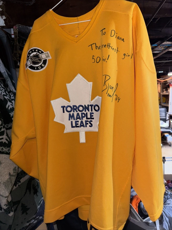 Toronto Maple Leafs 黄色球衣 56 码 Jofa — 第 2/4 张图片