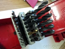 Two Snap-On Drill Indexes  - Numbers(1-60 size) & Fractions (1/16 thru 1/2")