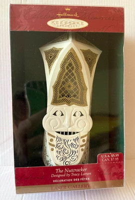 Hallmark Keepsake Laser Gallery The Nutcracker Paper Cut Ornament 2000 BB2