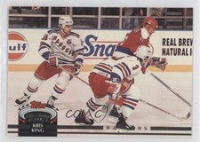 1992-93 Topps Stadium Club Kris King #187 1k3