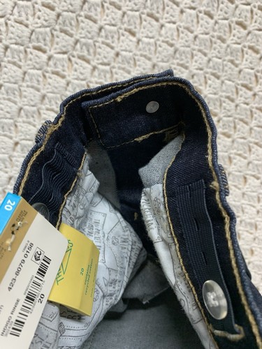 NWT ThereAbouts Jeans Boy 20 Reg Skinny Fit Adjustable Waistband W32 L31 - Picture 7 of 12
