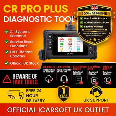 iCarsoft CR PRO PLUS Car Diagnostic OBD2 Tool Scan Tool Fault DIRECT iCarsoft UK