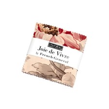 Moda Joie De Vivre Mini Charm Pack 2.5" Squares Fabric by French General