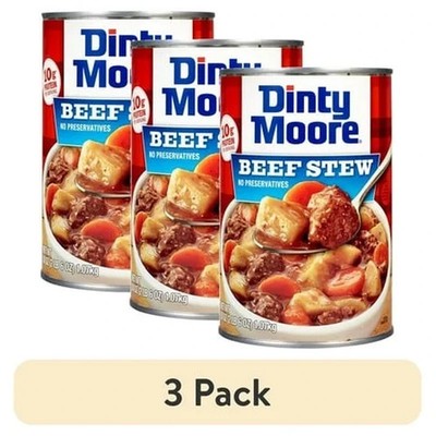 (3 Pack)  Beef Stew, Shelf-Stable, Steel Can 38 Oz