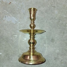 VIRGINIA METALCRAFTERS Colonial Williamsburg CW-16-12 candlestick tapered 8-1/2"