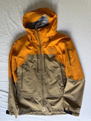 Arc teryx Rush Shell Jacket Men s Size Medium Blaze/Canvas Orange