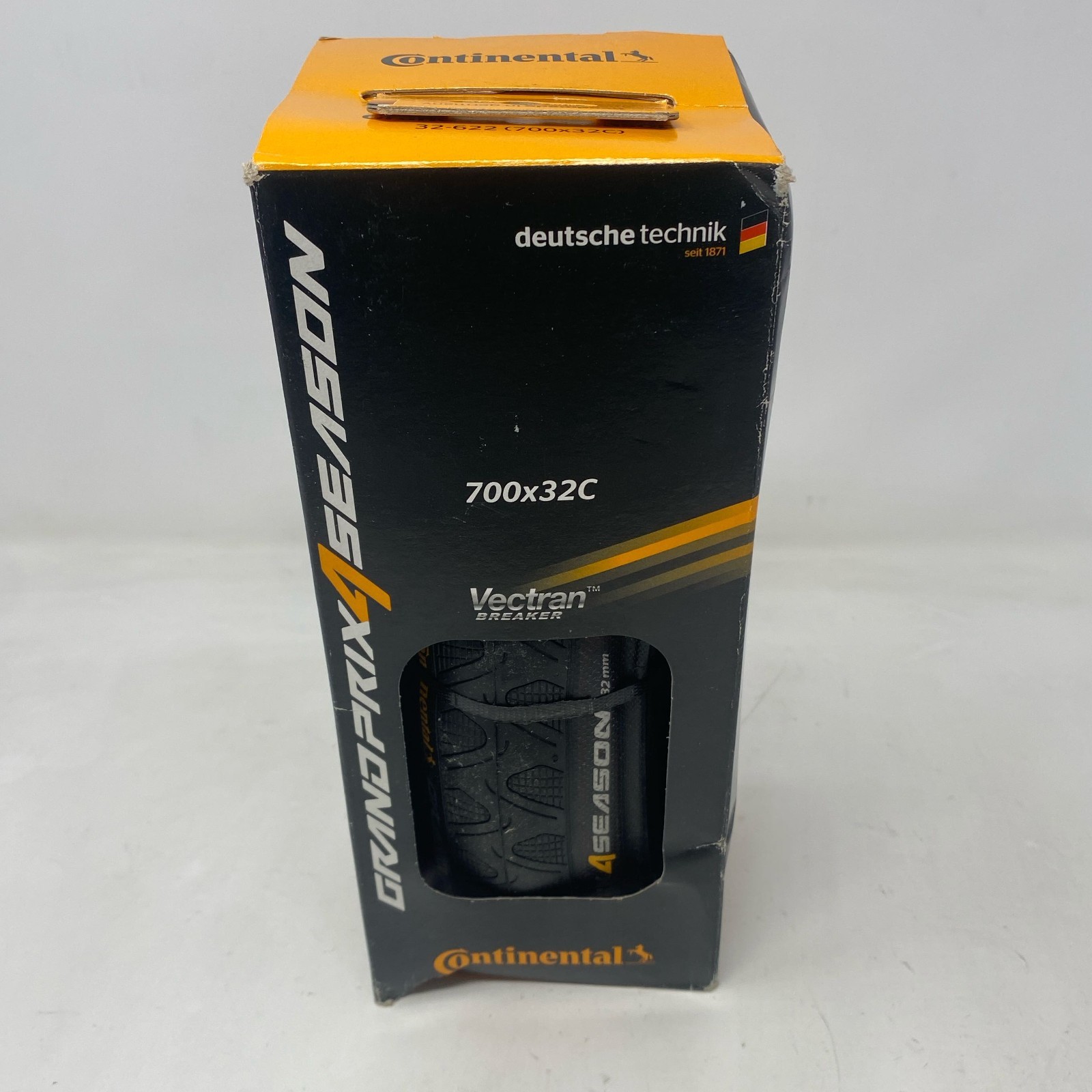 Continental Grand Prix 4-Season Tire Black 700x32C (32-622)