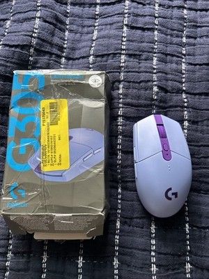 Logitech G305 LIGHTSPEED Wireless Gaming Mouse Hero 12K Sensor PC/Mac - Lilac