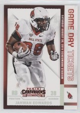 2015 Panini Contenders Draft Picks Game Day Tickets Jahwan Edwards #72 0c4