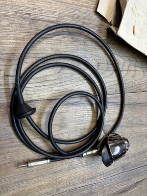 1979-1983 DODGE B150 VAN NOS MOPAR ANTENNA LEAD CABLE & CHROME BEZEL 4085869