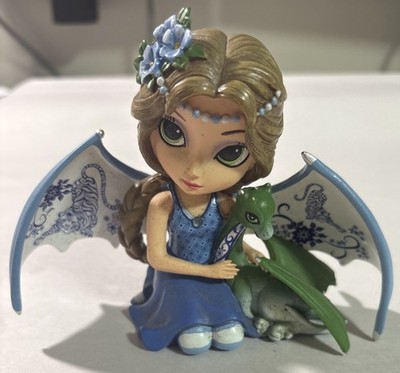 Jasmine Becket-Griffith Blue Willow Beauty Fairy Figurine by Hamilton Collection