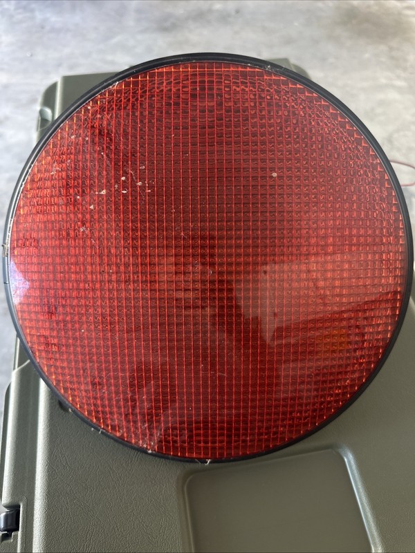 Working Dialight 433-1210-003XL LED Red  Traffic Signal Module