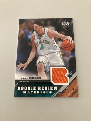 Jackson Vroman - 2005-06 Upper Deck - Rookie Review Materials Jersey - #RRM-JV