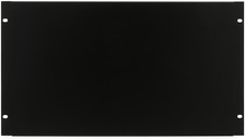 Middle Atlantic Products EB6 Flanged Steel Rack Panel - 6U 5-pack Bundle