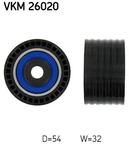 SKF Vkm 26020 Abweichungs-/Leitrolle, Steuerkette FüR Dacia, Lada, Nissan, Opel-image