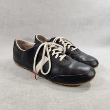 Plae Ecols WP Black Gum Waterproof Leather Mens Shoes Sneakers Sz 10M 559100 001