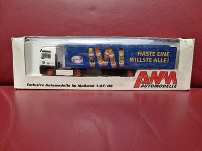 AMW MAN Koffer Hela 1:87 MIB OVP box in minor comndition small elements can be m