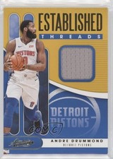 2019 Panini Absolute Memorabilia Established Threads Level 1 Andre Drummond 0q0