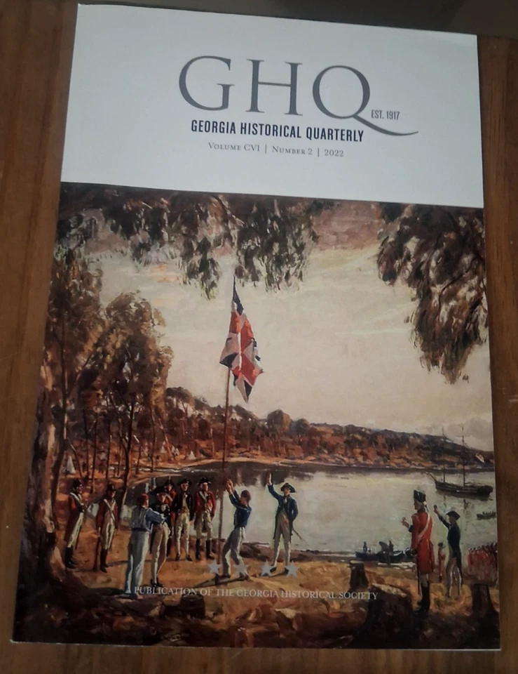 Lot of 5 The Georgia Historical Quarterly books  collectable 2- 2021 /  3- 2022 Foto 3 de 4
