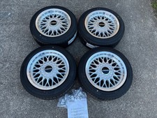 Ronal LS 7,5x15 ET25 4x100 Kompletträder NEU Yokohama Golf 1 2 Jetta Retro