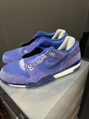 Mens size 11 Nike Air Trainer 88 shoes  Blue and white 543365-401 gym