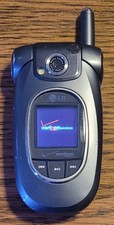 LG VX8300 - Gray and Silver  Verizon  Cellular Flip Phone