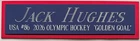 JACK HUGHES TEAM USA 2026 NAMEPLATE FOR AUTOGRAPHED Signed HOCKEY JERSEY