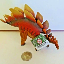 Stegosaurus Dinosaur 2007 Wild Safari, Safari Ltd New from Old stock