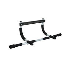 Iron Gym Pull-Up Bar - Total Upper Body Workout Bar for Doorway, Adjustable W...