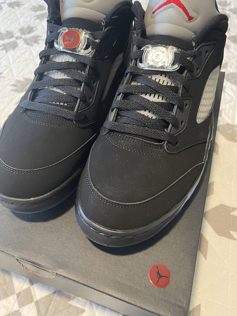 Nike Air Jordan V Low Size 13 Golf Black Fire Red Metallic Nike Air Jordan V Low Size 13 Golf Black Fire Red Metallic