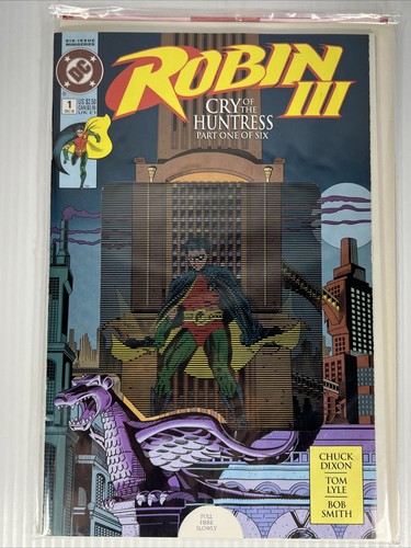 Robin III Cry of the Huntress #1, 3 Lenticular Covers DC Comics 1992 VF/NM - Picture 2 of 3