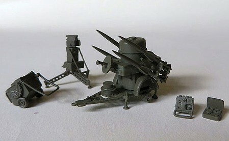Kit tierra-aire Trident Miniatures 87192 escala HO ejército británico -- BAe Rapier - Imagen 1 de 1