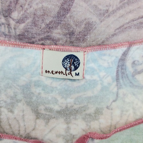 One World Womens Shirt Medium Multi Color - Picture 10 of 11
