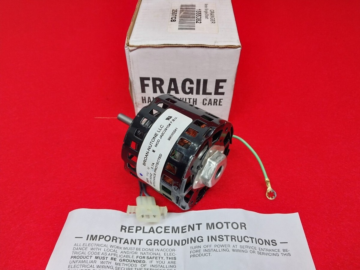 BROAN. 97008583 Ventiation Fan Motor 120V 60Hz 0.7A 1200RPM | eBay