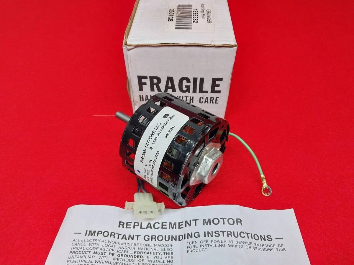 BROAN. 97008583 Ventiation Fan Motor 120V 60Hz 0.7A 1200RPM | eBay