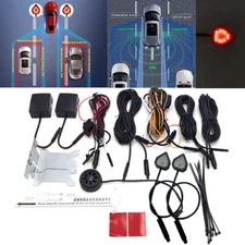 Universal Blind Spot Sensor Warning System Radar Monitoring Detection Set 24Ghz
