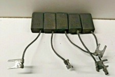 LOT OF 5 NEW OLD STOCK NATIONAL 1" X .625" X .375" CARBON BRUSHES 10-376241