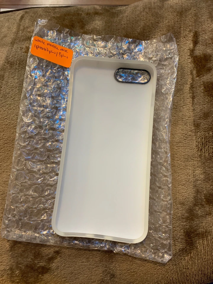 White marble case - iPhone 7/8 plus - marble - No Retail Packaging - Image 2 of 3