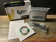 EZCAP Cassette-To-MP3 Converter USB *Tape To PC Converter *Audio Capture New NIB