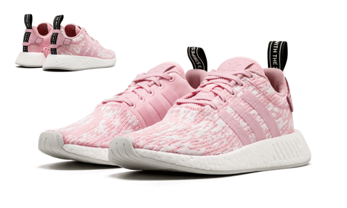 Hacia atrás muñeca Retocar Zapatillas de mujer adidas NMD R2 BY9315 rosa/blanco | eBay