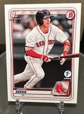 2020 1st Bowman Jarren Duran 1st Edition Prospect #BFE-144 Red Sox Rookie RC