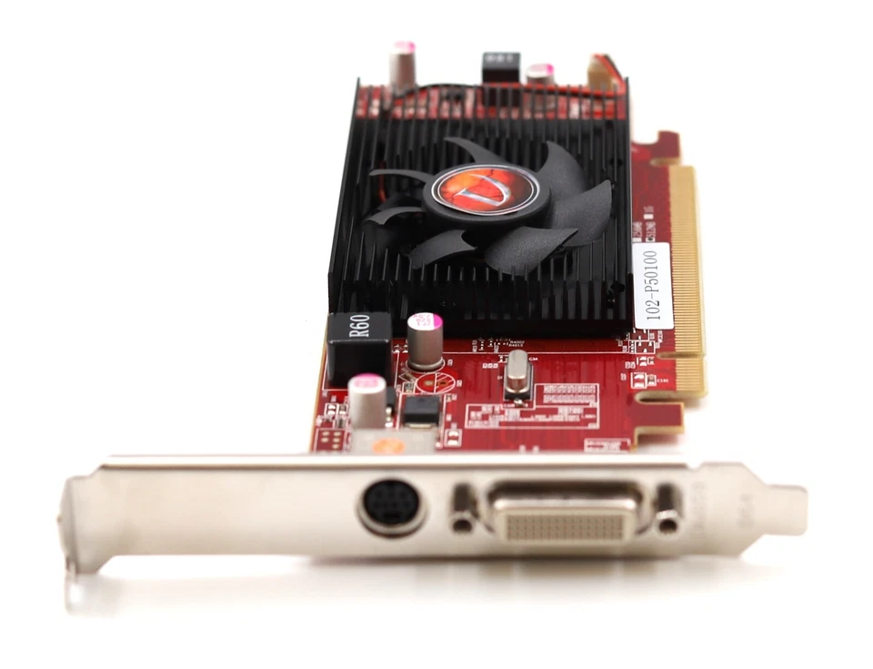 VisionTek ATI Radeon HD 4350 512MB DDR2 PCIe Graphics Card P/N: 4350DMS512SM - Image 3 of 4