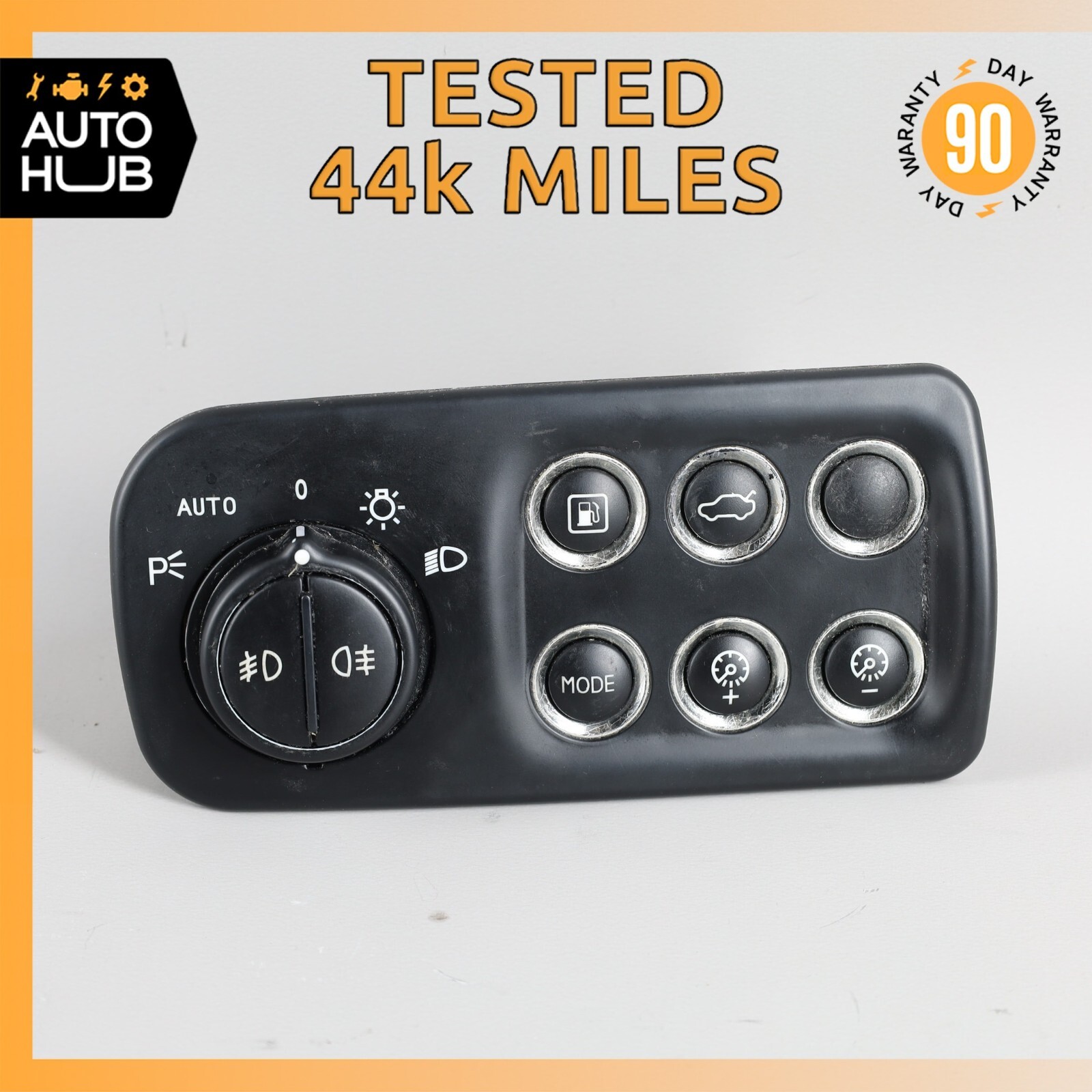 08-12 Maserati GranTurismo M145 Headlight Control Switch Module Black OEM 44k