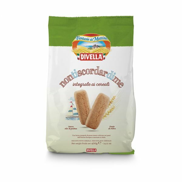Divella Biscotti Integrali Nontiscordardime 12 Pezzi Da 400 Gr