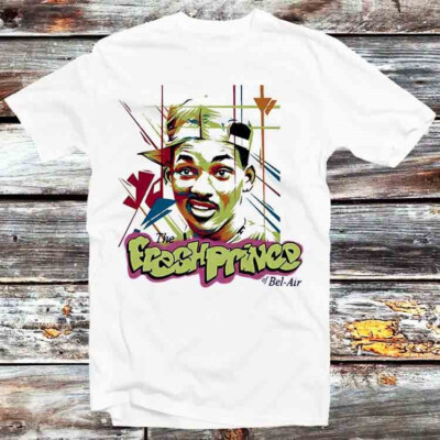 Fresh Prince Of Bel Air Will Smith 90s Film T-Shirt B476
