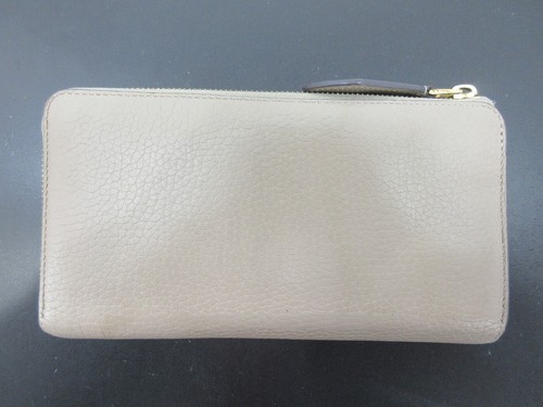 Auth Louis Vuitton Portefeuille Comet M63104 Taurillon Leather Greige 102799 - Picture 2 of 12