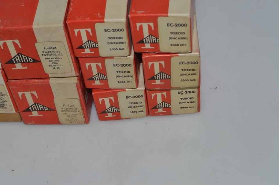 *TC* TRIAD-UTRAD TRANSFORMER & INDUCTOR LOT EC-2000, F-40X , F-45X (GRM39) - Image 4 of 4