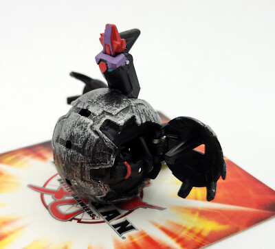 Bakugan Nemus Black Darkus BakuSteel New Vestroia 560G Battle Brawlers